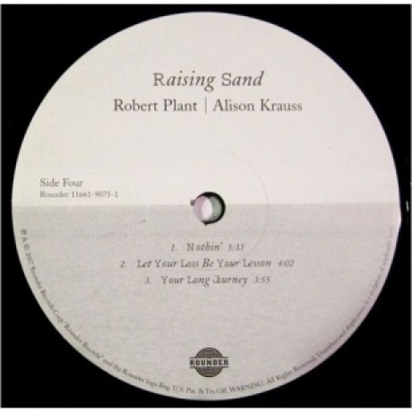 Robert Plant &amp; Alison Krauss - Raising Sand (0011661907515) виниловая пластинка - фото 8
