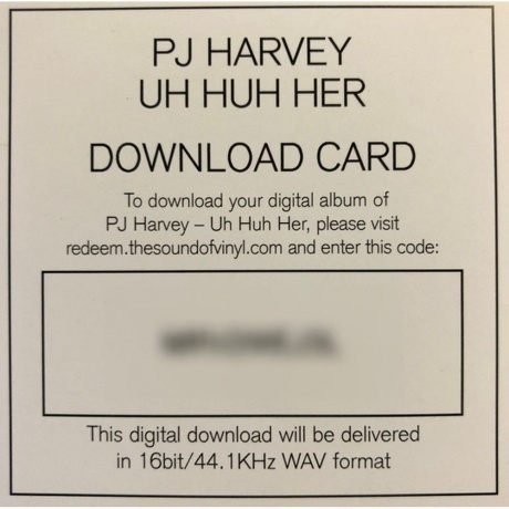 PJ Harvey - Uh Huh Her (0602507253189) виниловая пластинка - фото 7
