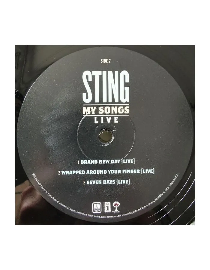 0602508335563, Виниловая пластинка Sting, My Songs Live - фото 6