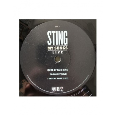0602508335563, Виниловая пластинка Sting, My Songs Live - фото 7