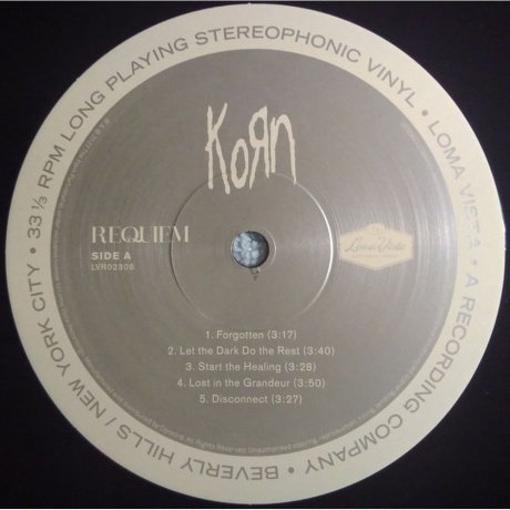 Korn - Requiem (0888072295537) виниловая пластинка - фото 4