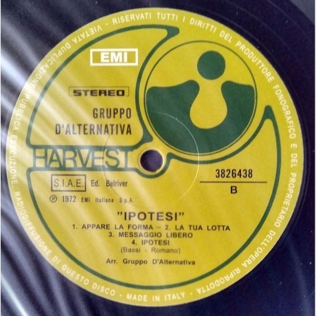 Gruppo D'Alternativa - Ipotesi (0602438264384) виниловая пластинка - фото 8