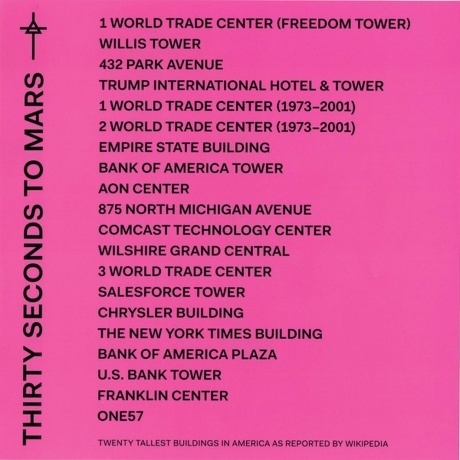 Thirty Seconds To Mars - America (coloured) (0602567400882) виниловая пластинка - фото 7