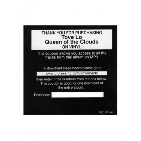 0602547019592, Виниловая пластинка Tove Lo, Queen Of The Clouds - фото 7