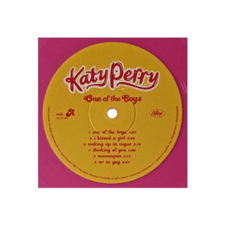 0602455741455, Виниловая пластинка Perry, Katy, One Of The Boys - фото 3
