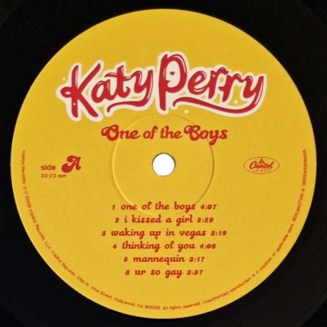Katy Perry - One Of The Boys (0602455741455) виниловая пластинка - фото 3