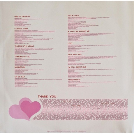 Katy Perry - One Of The Boys (0602455741455) виниловая пластинка - фото 6