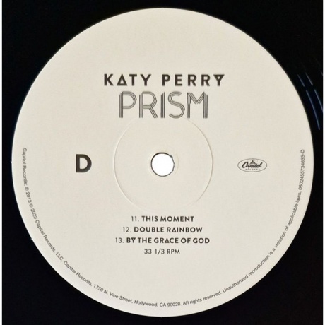Katy Perry - Prism (0602455734600) виниловая пластинка - фото 7
