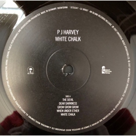 PJ Harvey - White Chalk (0602507253479) виниловая пластинка - фото 3
