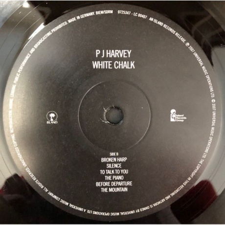 PJ Harvey - White Chalk (0602507253479) виниловая пластинка - фото 4