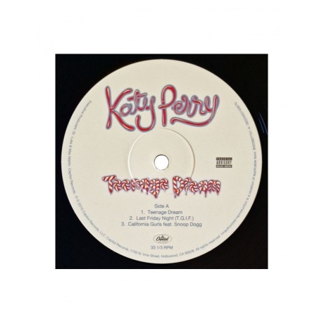 0602455740663, Виниловая пластинка Perry, Katy, Teenage Dream - фото 3
