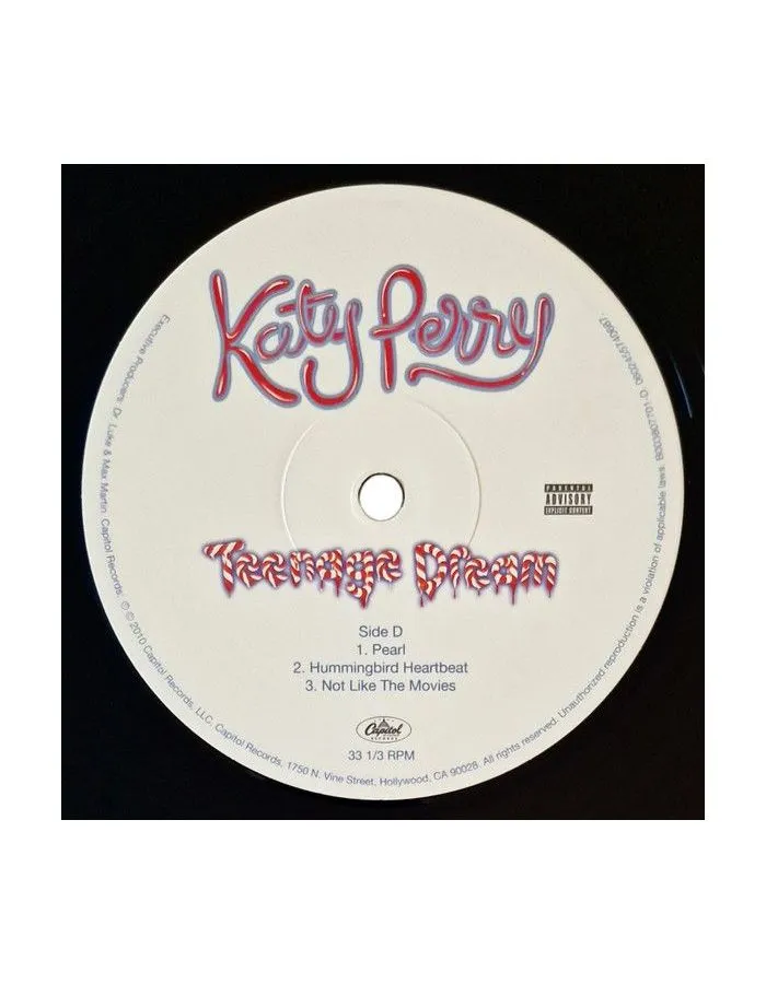 0602455740663, Виниловая пластинка Perry, Katy, Teenage Dream - фото 6