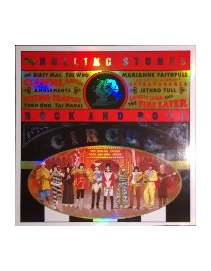abkco сборник the rolling stones rock and roll circus expanded edition 3lp 0018771855514, Виниловая пластинка Rolling Stones, The, Rock And Roll Circus
