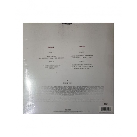 0602577821936, Виниловая пластинка Grande, Ariana, Dangerous Woman - фото 2