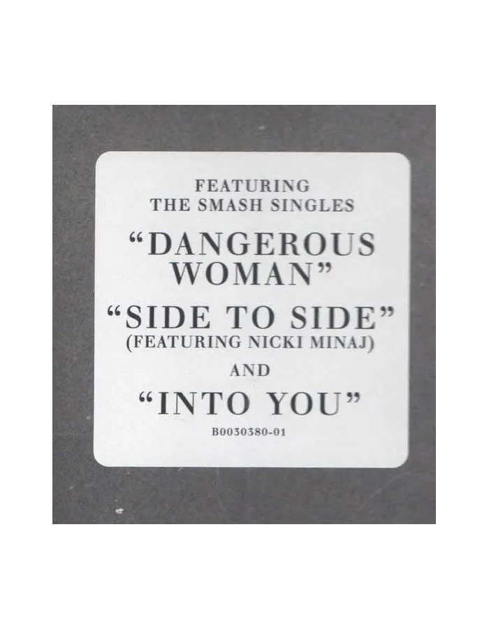 0602577821936, Виниловая пластинка Grande, Ariana, Dangerous Woman - фото 3