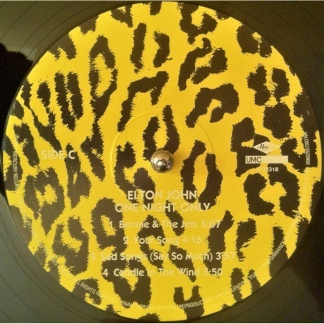 Elton John - One Night Only - The Greatest Hits (0602557383164) виниловая пластинка - фото 11