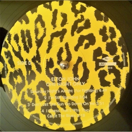 Elton John - One Night Only - The Greatest Hits (0602557383164) виниловая пластинка - фото 12