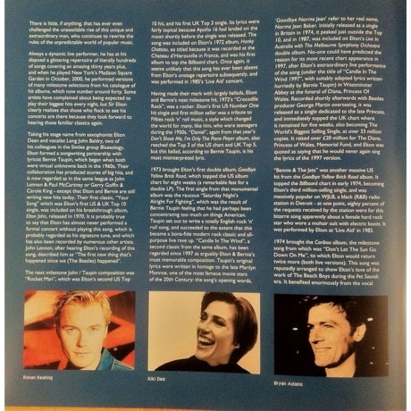 Elton John - One Night Only - The Greatest Hits (0602557383164) виниловая пластинка - фото 6