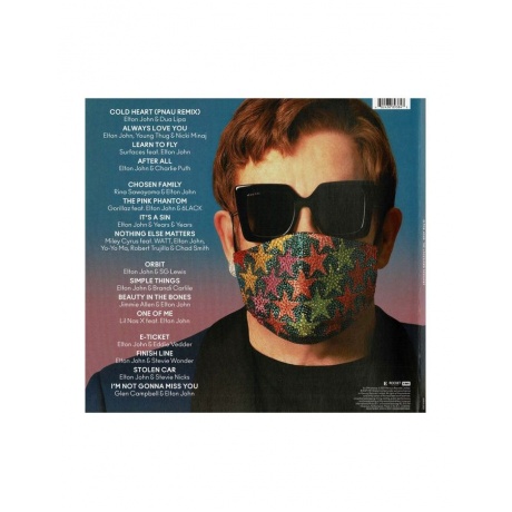 0602438893843, Виниловая пластинка John, Elton, The Lockdown Sessions (coloured) - фото 5