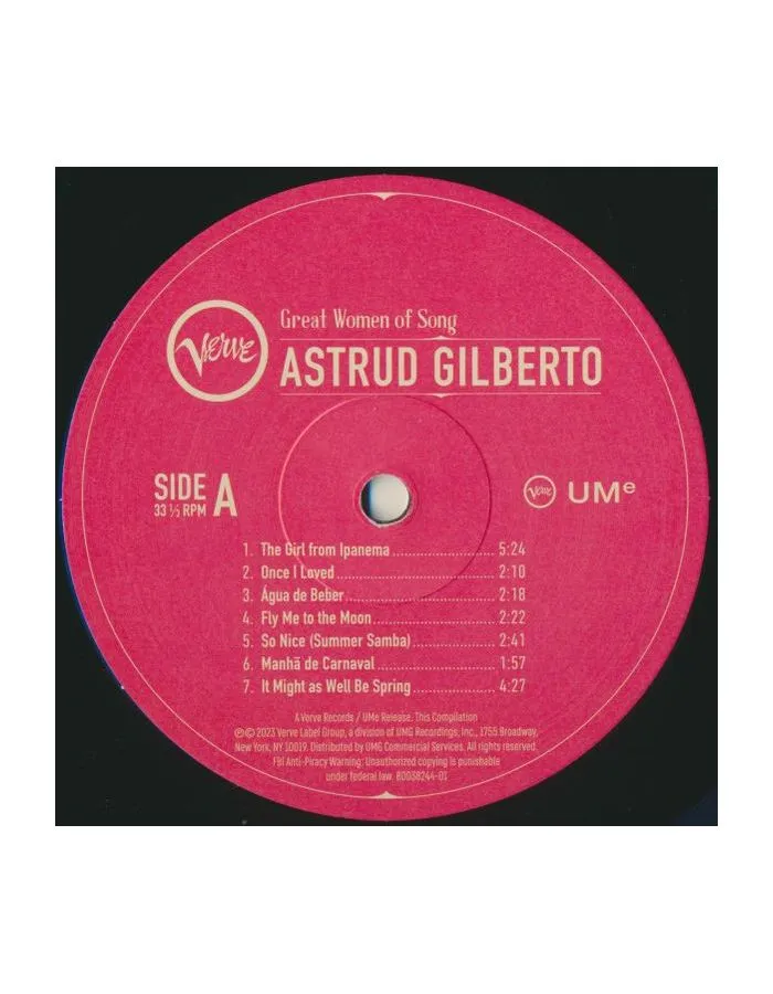 0602455885463, Виниловая пластинка Gilberto, Astrud, Great Women Of Song - фото 4