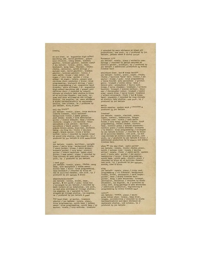 0602435561653, Виниловая пластинка Batiste, Jon, We Are - фото 10