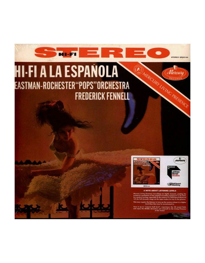 0028948526024, Виниловая пластинка Fennell, Frederick, Hi-Fi A La Espanola And Popovers (Half Speed) эротическое платье черное elche amor el s m