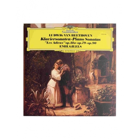 0028948645077, Виниловая пластинка Gilels, Emil, Beethoven: Piano Sonatas Nos.25-27 (Original Source) - фото 1