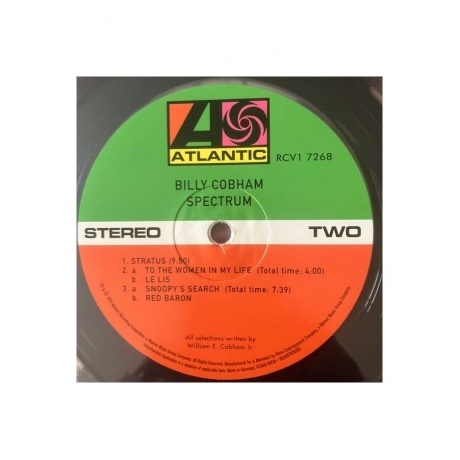 Billy Cobham - Spectrum (coloured) (0603497838202) виниловая пластинка - фото 3