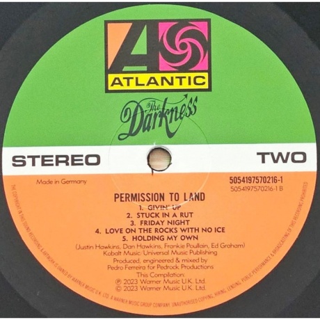 The Darkness - Permission To Land... Again (Box) (5054197570216) виниловая пластинка - фото 4