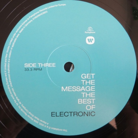 Electronic - Get The Message - The Best Of (0190296453823) виниловая пластинка - фото 4