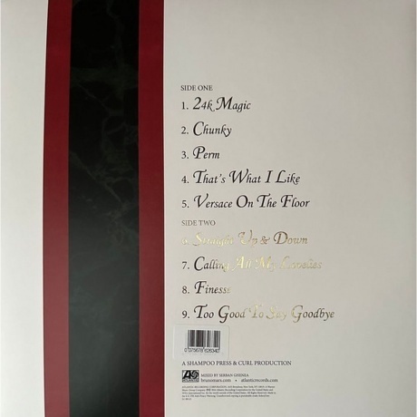 Bruno Mars - 24K Magic (coloured) (0075678626340) виниловая пластинка - фото 3