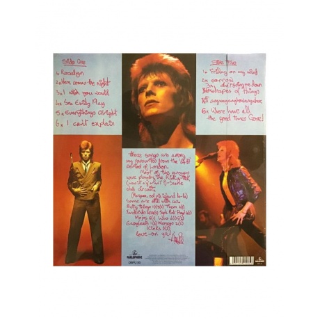 5054197409950, Виниловая пластинка Bowie, David, Pinups (Half Speed) - фото 2