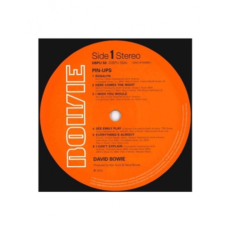 5054197409950, Виниловая пластинка Bowie, David, Pinups (Half Speed) - фото 3