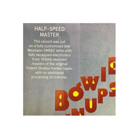 5054197409950, Виниловая пластинка Bowie, David, Pinups (Half Speed) - фото 7