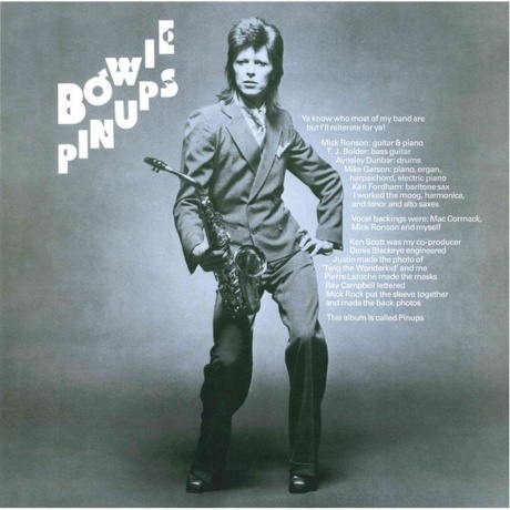 David Bowie - Pinups (Half Speed) (5054197409950) виниловая пластинка - фото 5