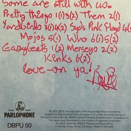 David Bowie - Pinups (Half Speed) (5054197409950) виниловая пластинка - фото 8