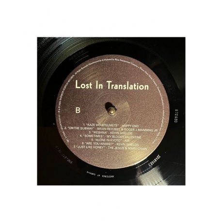 0603497843510, Виниловая пластинка OST, Lost In Translation (Various Artists) - фото 4