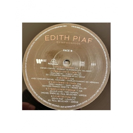 5054197506987, Виниловая пластинка Piaf, Edith, Symphonique - фото 6