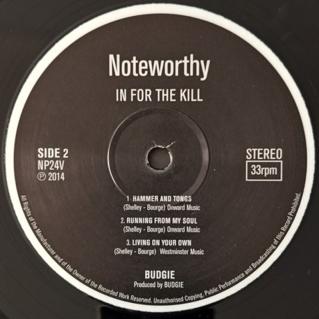 Budgie - In For The Kill (0534274001765) виниловая пластинка - фото 4