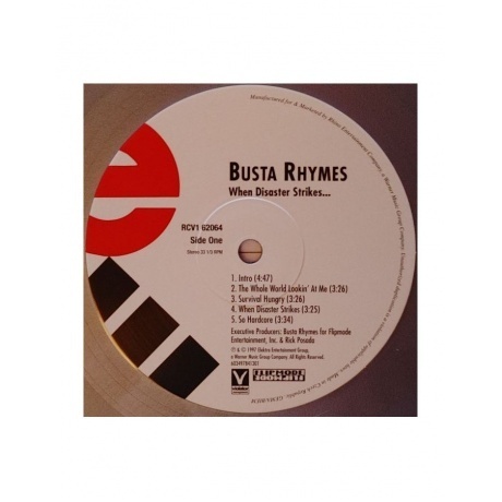 Busta Rhymes - When Disaster Strikes (Silver) (0603497841301) виниловая пластинка - фото 5
