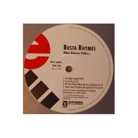 Busta Rhymes - When Disaster Strikes (Silver) (0603497841301) виниловая пластинка - фото 6