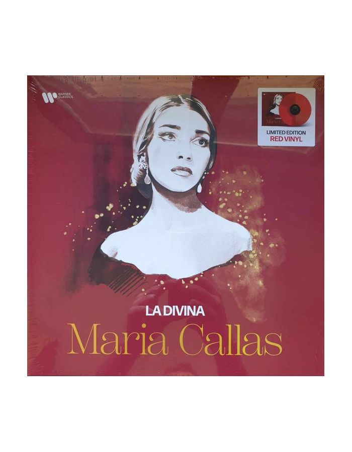maria callas la divina coloured lp 2023 red виниловая пластинка 5054197685101, Виниловая пластинка Callas, Maria, La Divina (coloured)