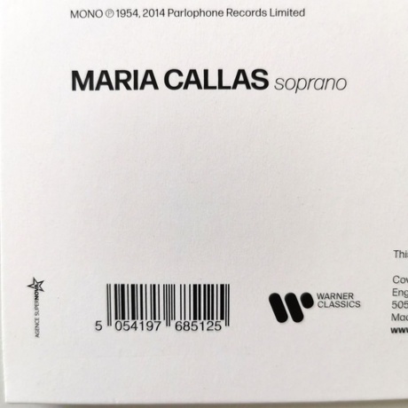Maria Callas - Assoluta (coloured) (5054197685125) виниловая пластинка - фото 9