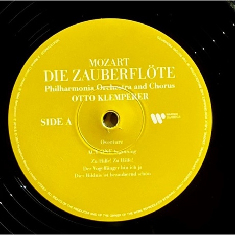 Otto Klemperer - Mozart: Die Zauberflote (5054197604935) виниловая пластинка - фото 3