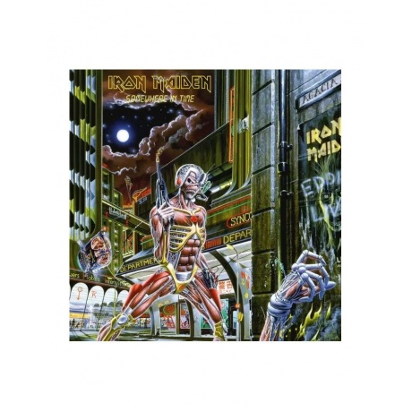 Виниловая пластинка Iron Maiden, Somewhere In Time (0825646248544) отличное состояние - фото 1