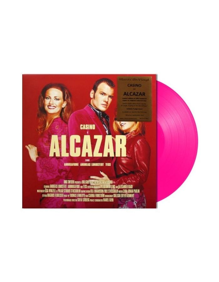 виниловая пластинка alcazar – casino flaming coloured lp Виниловая пластинка Alcazar, Casino (coloured) (8719262018716)