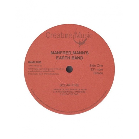 Виниловая пластинка Manfred Mann's Earth Band, Solar Fire (5060051331985) - фото 4