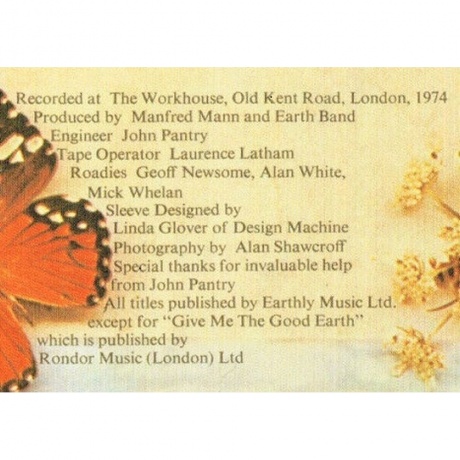 Manfred Mann's Earth Band - The Good Earth (5060051333484) виниловая пластинка - фото 7