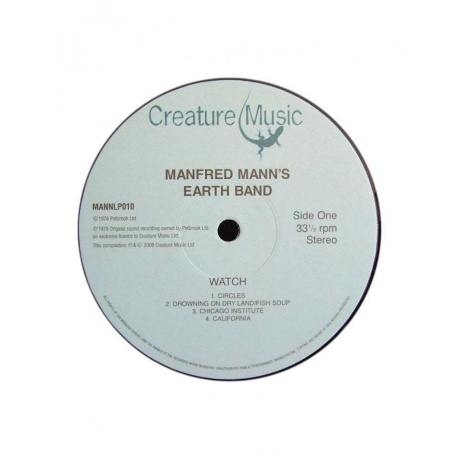 Виниловая пластинка Manfred Mann's Earth Band, Watch (5060051332005) - фото 3