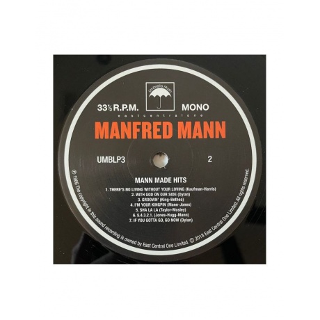 Виниловая пластинка Mann, Manfred, Mann Made Hits (5060051334214) - фото 8
